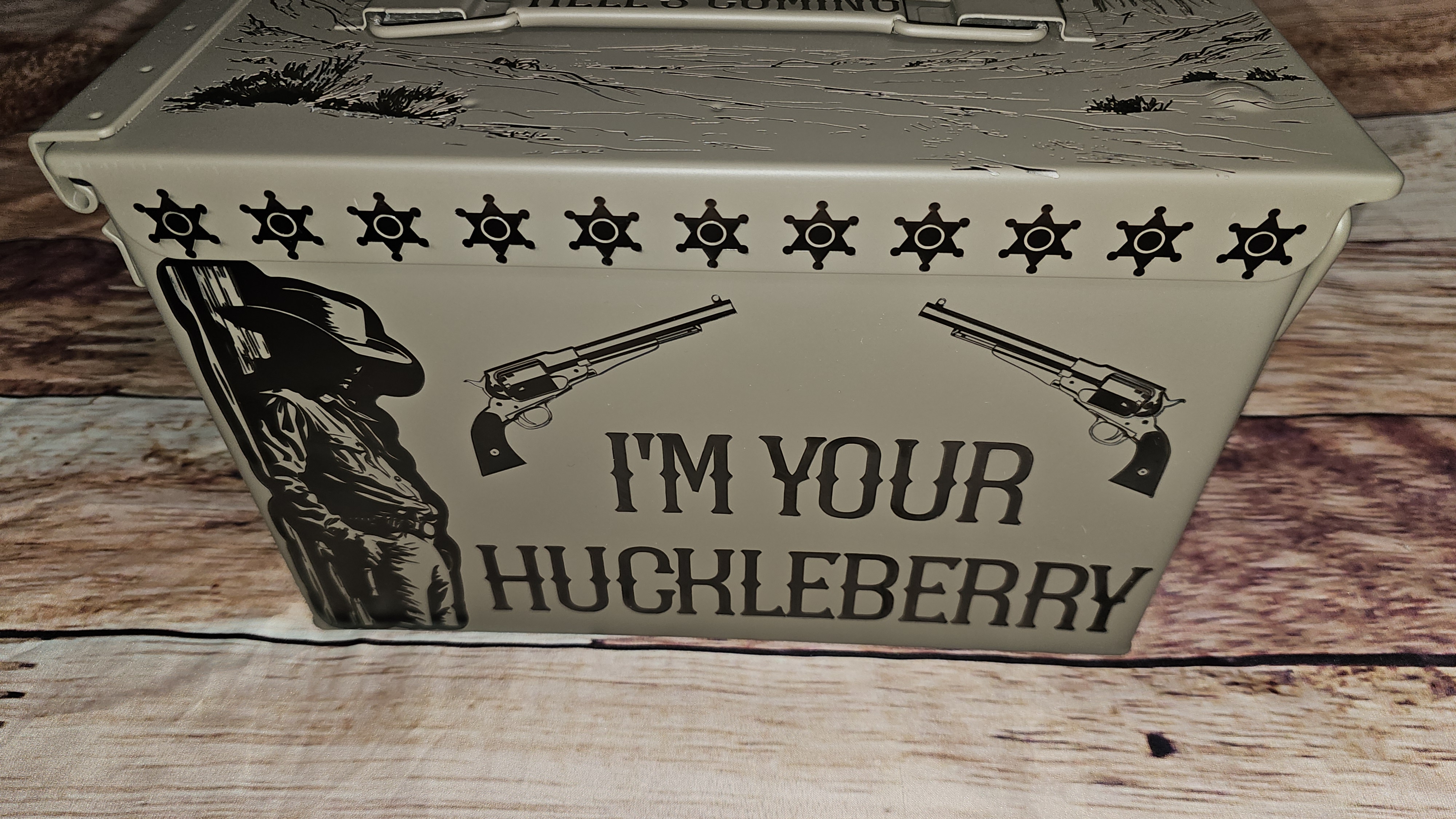 Custom Ammo Can - Laser engraved metal storage